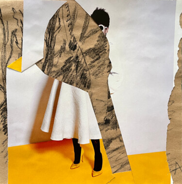 Collages getiteld "36:4 / Back to the…" door Leni Smoragdova, Origineel Kunstwerk, Collages