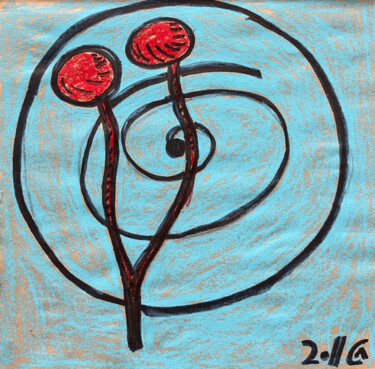 Drawing titled "3rе/ / Back to the…" by Leni Smoragdova, Original Artwork, Marker