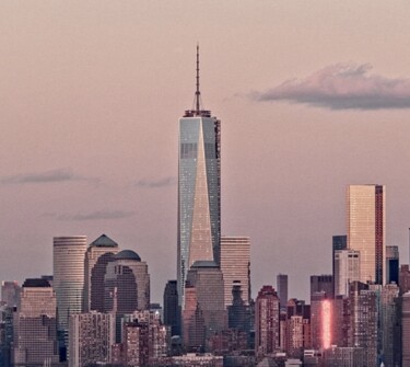 Fotografia zatytułowany „Manhattan Skyline I…” autorstwa Leo Tujak, Oryginalna praca, Fotografia cyfrowa