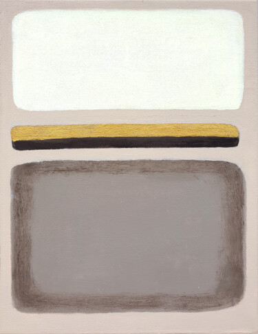 Ζωγραφική με τίτλο "Homage to Rothko. C…" από Leon Grossmann, Αυθεντικά έργα τέχνης, Ακρυλικό