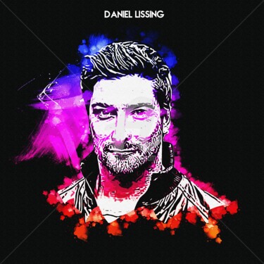 数字艺术 标题为“Daniel Lissing 001” 由Leonardo Lillian, 原创艺术品, 数字油画