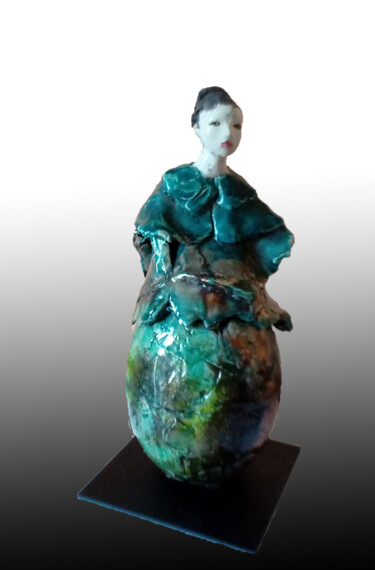 Sculpture titled "LILLI" by Léone Digraci, Original Artwork, Ceramics