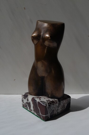 Sculpture titled "torse 3" by Leonid Shatsylo (Leo Adam), Original Artwork, Bronze