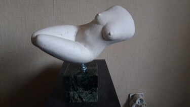 Sculpture intitulée "torse" par Leonid Shatsylo (Leo Adam), Œuvre d'art originale, Plâtre