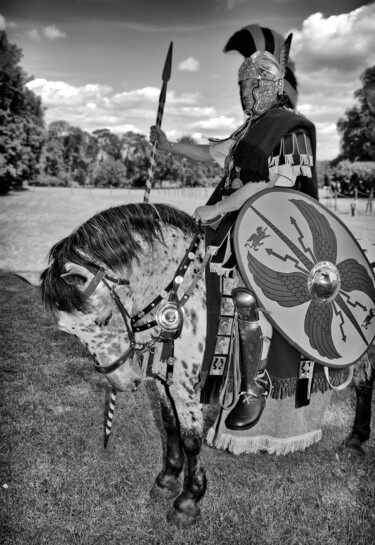 Fotografie mit dem Titel "Der römische Reiter" von Leopold Brix, Original-Kunstwerk, Digitale Fotografie