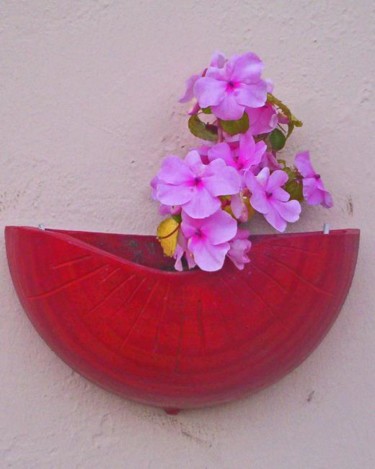 Artcraft titled "porte fleur" by La Potinière De Flo, Original Artwork