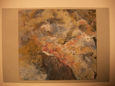 Painting titled "voeux3" by Marc Lerude, Original Artwork