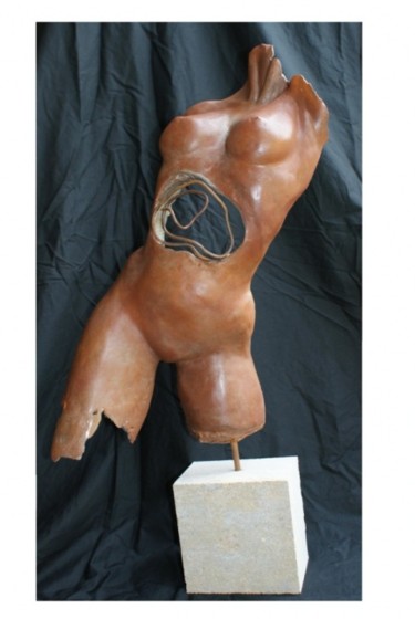 Sculptuur getiteld ""Racine" ..... ( à…" door Kim.B, Origineel Kunstwerk