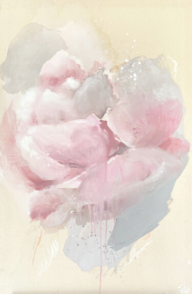 Картина под названием "Endless Summer" - Lesia Danilina, Подлинное произведение искусства, Акрил Установлен на Деревянная ра…