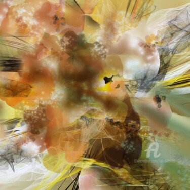 Arts numériques intitulée "CHAMBOULEMENT" par Léti, Œuvre d'art originale, Peinture numérique