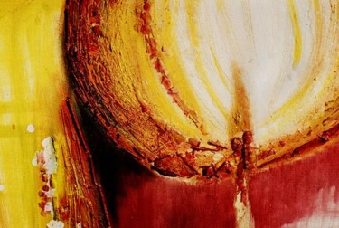 Peinture intitulée "detail of attachmen…" par Martine L'Etoile, Œuvre d'art originale, Huile