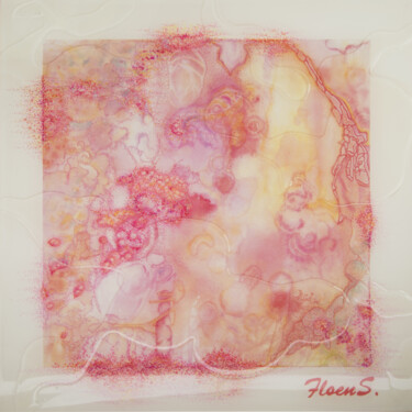 Collagen mit dem Titel "Number 4. Restorati…" von Lika Floens., Original-Kunstwerk, Aquarell