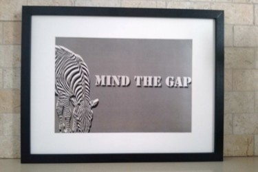 Digital Arts titled "Mind the gap Inspir…" by Lila Benharush, Original Artwork, Collages