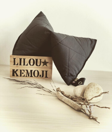 纺织艺术 标题为“Cale-Nuque multifon…” 由Lilou Sauvegrain (Kemoji), 原创艺术品, 饰品