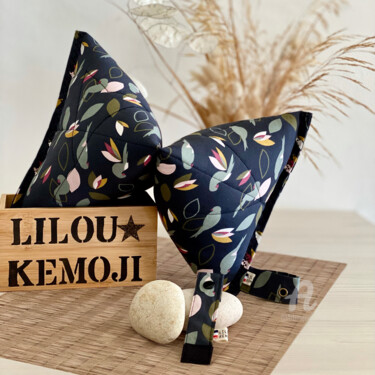 纺织艺术 标题为“"Le Kéa"” 由Lilou Sauvegrain (Kemoji), 原创艺术品, 饰品