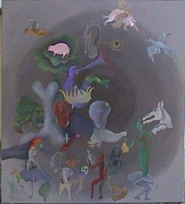 Pittura intitolato "proverbi" da Lily Popa, Opera d'arte originale