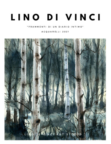 제목이 ""Respiro verticale""인 미술작품 Lino Di Vinci로, 원작, 수채화