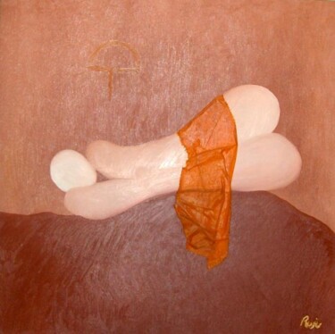 绘画 标题为“L'attesa” 由Lino Ruiu, 原创艺术品