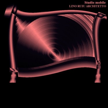 Disegno intitolato "Poltrona 11 LINO RU…" da Lino Ruiu, Opera d'arte originale, Modellazione 3D