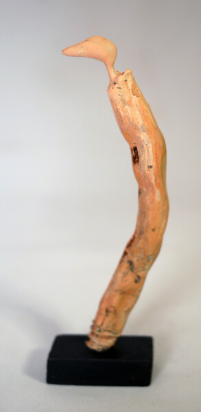 Sculpture titled "Figure -Totem 2" by Lionel Le Jeune, Original Artwork, Wood