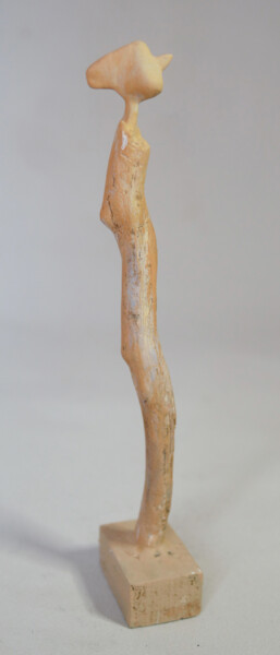 Skulptur mit dem Titel "Figure -Totem 8" von Lionel Le Jeune, Original-Kunstwerk, Holz