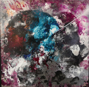 Картина под названием "#003" - Lionel Mallard, Подлинное произведение искусства, Чернила