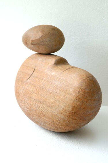 Skulptur mit dem Titel "A dream within a dr…" von Liquette-Gorbach, Original-Kunstwerk, Holz