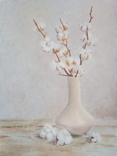 Рисунок под названием "cotton" - Liudmila Rabinovich, Подлинное произведение искусства, Пастель