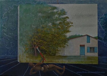 「EMMAS OAK TREE」というタイトルの絵画 Livia Alessandriniによって, オリジナルのアートワーク