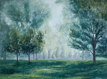 제목이 "Spring Colors"인 미술작품 Liza Illichmann로, 원작, 기름 나무 들것 프레임에 장착됨