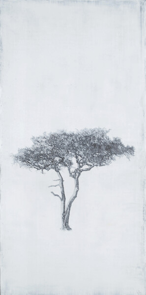 Malarstwo zatytułowany „Consciencia Invisib…” autorstwa Liz Bono, Oryginalna praca, Akryl Zamontowany na Drewniana rama noszy