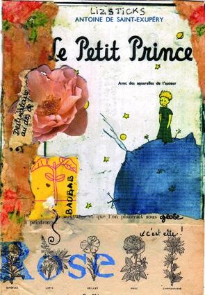 Peinture intitulée "Le Petit Prince" par Lizsticks, Œuvre d'art originale