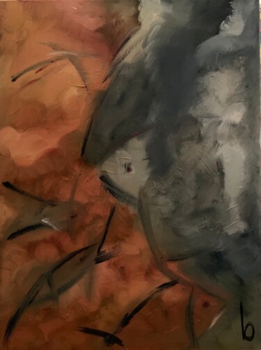 Painting titled "Poissonnade" by Lo Doré (Lo), Original Artwork, Acrylic