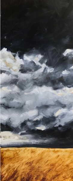 Картина под названием "Landscape" - Виталий Белодед, Подлинное произведение искусства, Масло