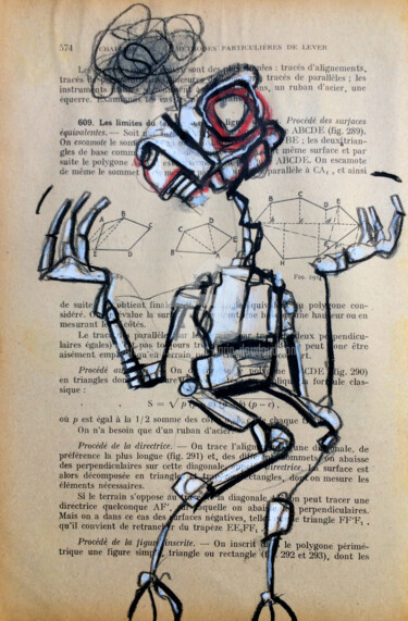 Dessin intitulée "Monstre éducatif 15" par Loic Tarin (Doudoudidon), Œuvre d'art originale, Autre