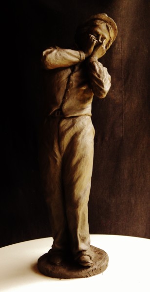 Escultura intitulada "dscn5936.jpg" por Arley Lopes, Obras de arte originais, Cerâmica