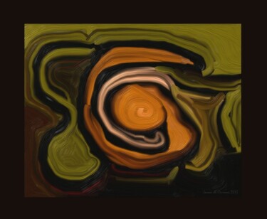 Malerei mit dem Titel "Abstraction 3" von Loran De Cevinne, Original-Kunstwerk, Digitale Malerei