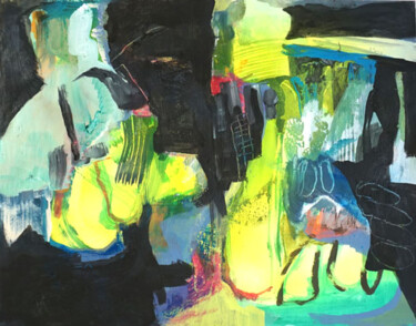 Peinture intitulée "untitled (BASE III)" par Lothar Neumann, Œuvre d'art originale, Acrylique