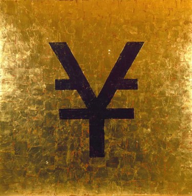 Malerei mit dem Titel "yen-2003.jpg" von Luciana, Original-Kunstwerk, Tempera