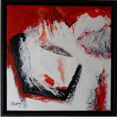 Schilderij getiteld "#artistsupportpledg…" door Louis Lambry, Origineel Kunstwerk, Acryl Gemonteerd op Frame voor houten bra…