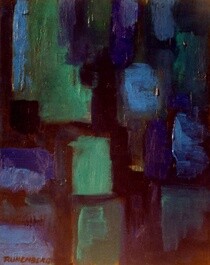 Painting titled "COMPOSITION MUSIC 5…" by Louis Runemberg, Original Artwork