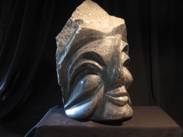 Sculpture intitulée "l'Incas" par Louis Crépeau, Œuvre d'art originale