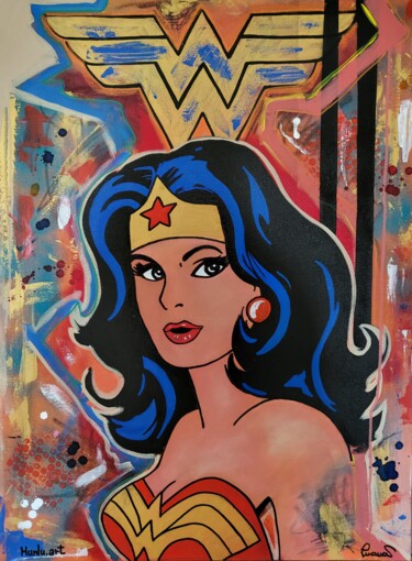 Pintura titulada "Wonder" por Luana Muntoni (MunLu), Obra de arte original, Acrílico