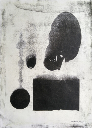"Atomic Vanitas, Sti…" başlıklı Baskıresim Luca Federici tarafından, Orijinal sanat, Petrol
