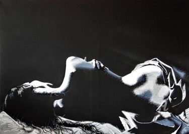 Peinture intitulée "MORPHEE" par Lucia Buzzi, Œuvre d'art originale, Acrylique Monté sur Châssis en bois