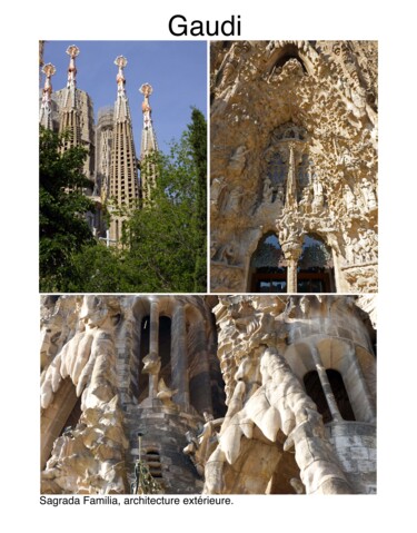 Фотография под названием "Gaudi" - Lucien Duhamel, Подлинное произведение искусства, Цифровая фотография