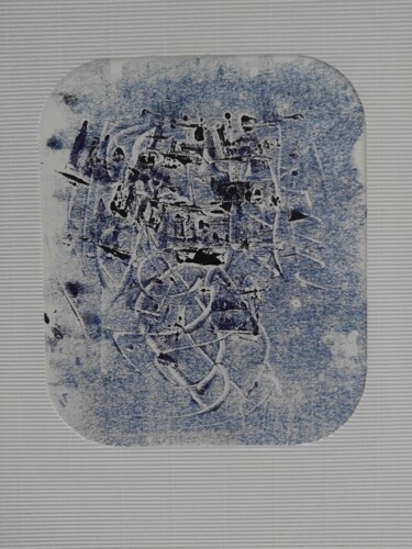 Отпечатки и Гравюры под названием "monotype 22" - Lucienne Van Sande, Подлинное произведение искусства, Монотип