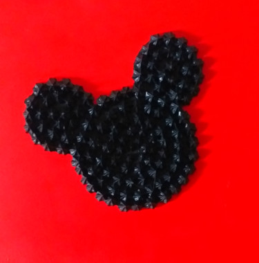 绘画 标题为“Silicon Mickey” 由Lucia Borsani, 原创艺术品, 丙烯