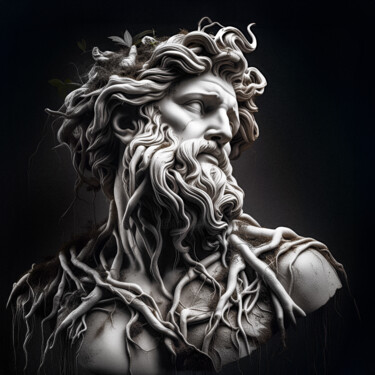 Digitale Kunst getiteld "Noah" door Luigi M. Verde, Origineel Kunstwerk, AI gegenereerde afbeelding