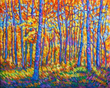 제목이 "Autumn forest Impre…"인 미술작품 Tao Bai로, 원작, 기름